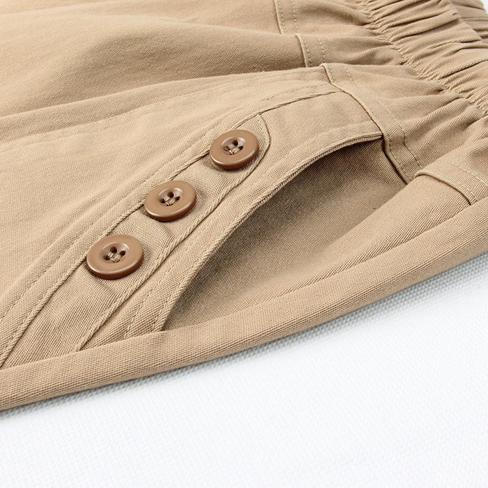 High Waist Stretch Long Pants