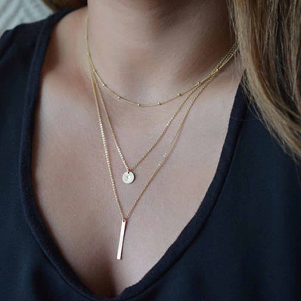 Fashion Jewelry Colar Necklace Clavicle Chains